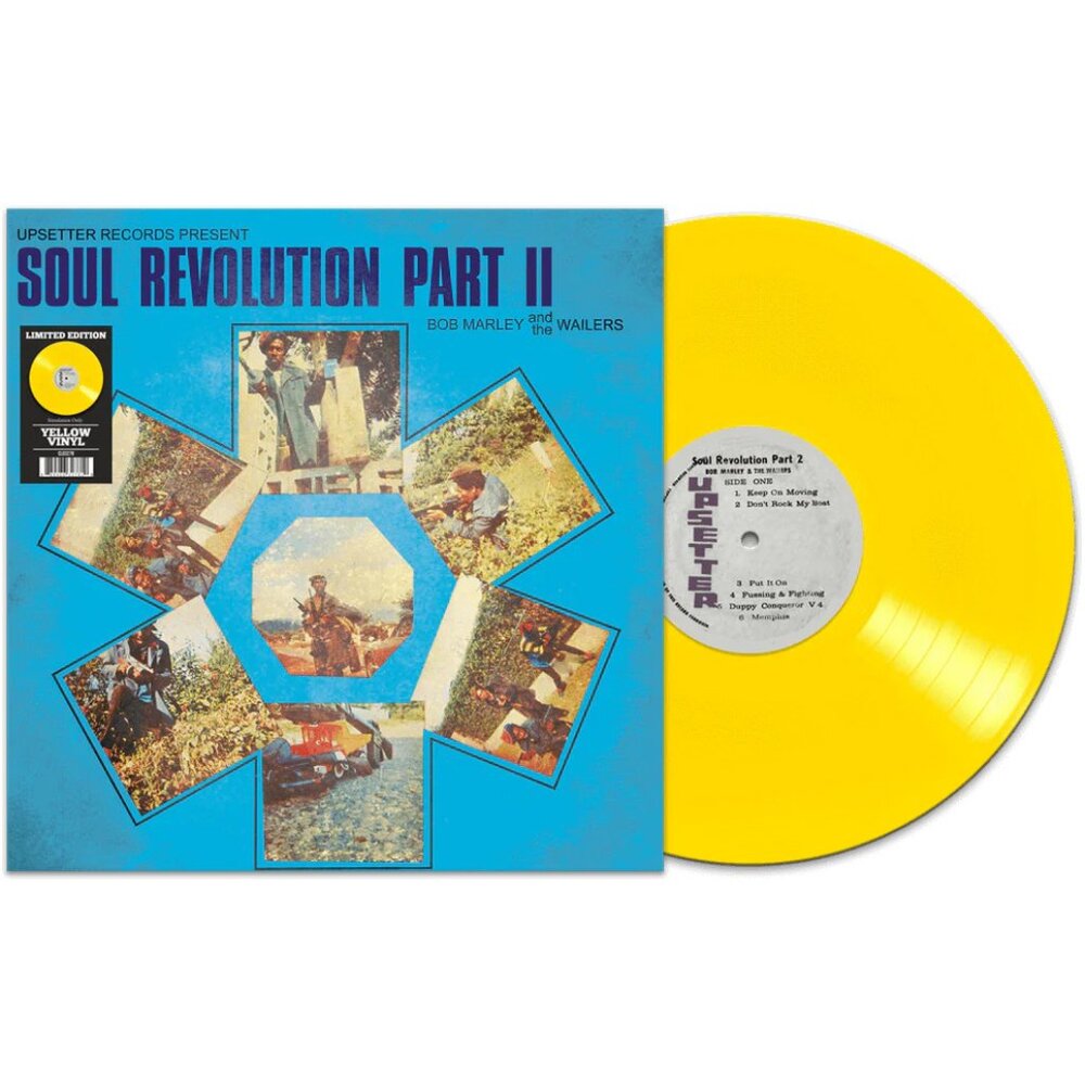 Bob Marley Soul Revolution Part II LP ~ Ltd Ed Colored Vinyl ~ New/Sealed!